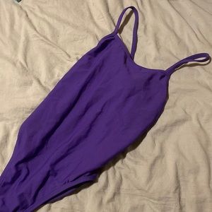Purple One piece swim suit Jolyn Onesie Rhys size 28